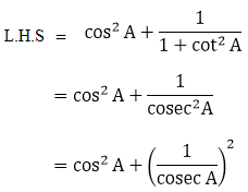 RD Sharma Solutions for Class 10 Maths Chapter 6 Trigonometric Identities