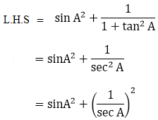 RD Sharma Solutions for Class 10 Maths Chapter 6 Trigonometric Identities