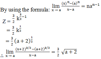 RD Sharma Solutions for Class 11 Maths Chapter 29 – Limits