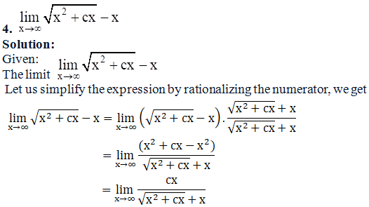 RD Sharma Solutions for Class 11 Maths Chapter 29 – Limits
