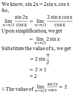 RD Sharma Solutions for Class 11 Maths Chapter 29 – Limits