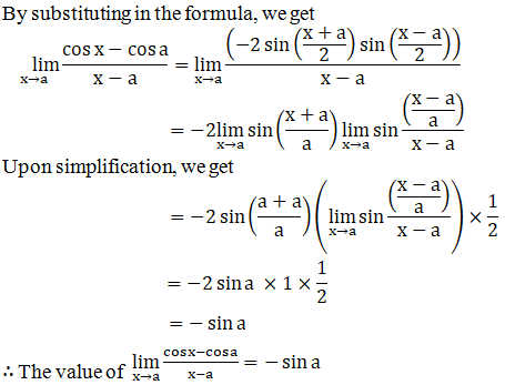 RD Sharma Solutions for Class 11 Maths Chapter 29 – Limits