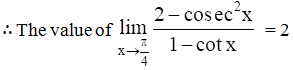 RD Sharma Solutions for Class 11 Maths Chapter 29 – Limits