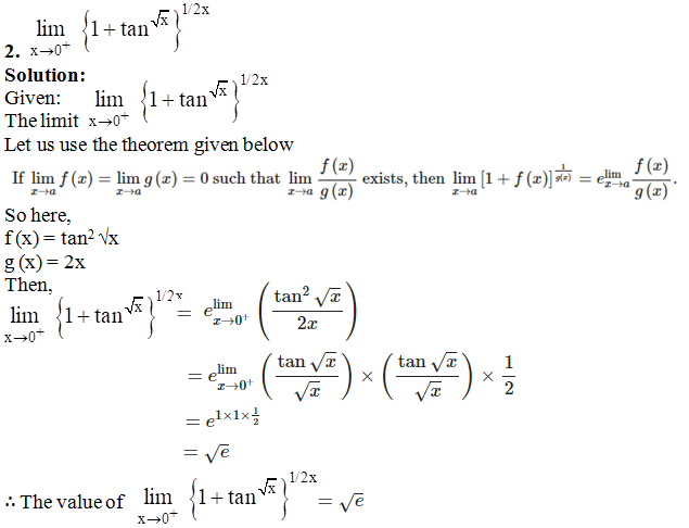 RD Sharma Solutions for Class 11 Maths Chapter 29 – Limits