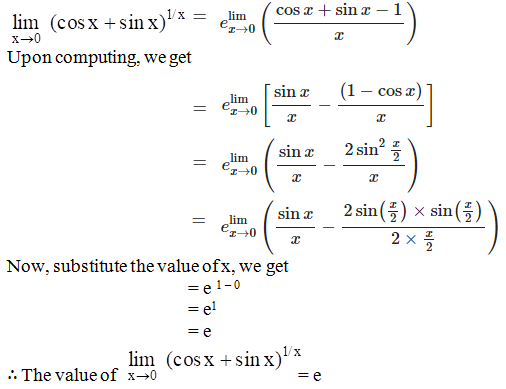 RD Sharma Solutions for Class 11 Maths Chapter 29 – Limits