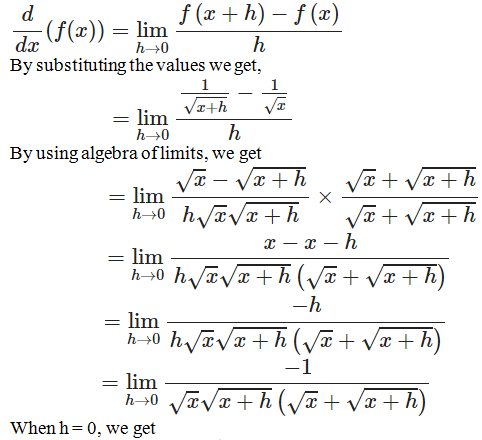 RD Sharma Solutions for Class 11 Maths Chapter 30 – Derivatives