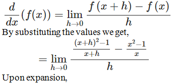 RD Sharma Solutions for Class 11 Maths Chapter 30 – Derivatives