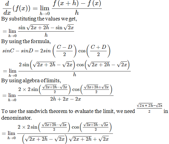 RD Sharma Solutions for Class 11 Maths Chapter 30 – Derivatives