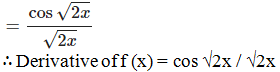 RD Sharma Solutions for Class 11 Maths Chapter 30 – Derivatives