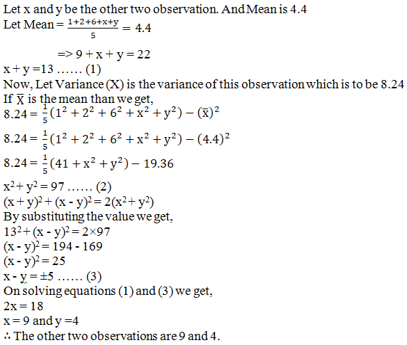 RD Sharma Solutions for Class 11 Maths Chapter 32