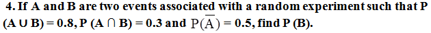 RD Sharma Solutions for Class 11 Maths Chapter 33 – Probability