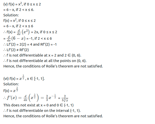 Maharashtra Board Solutions Class 12-Arts & Science Maths (Part 2): Chapter 2- Applications of Derivatives Ex 2.3