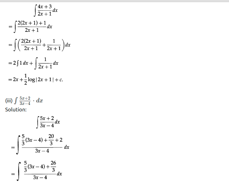 Maharashtra Board Solutions Class 12-Arts & Science Maths (Part 2): Chapter 3- Indefinite Integration Ex 3.1