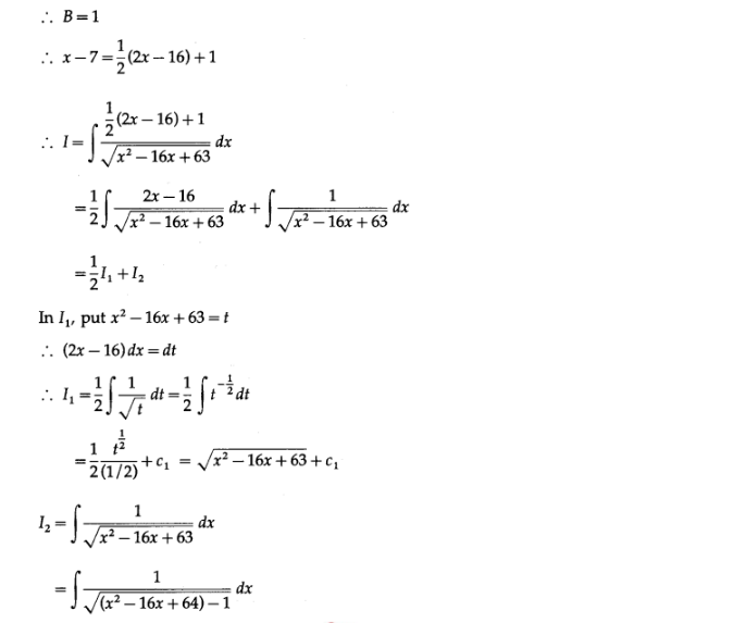 Maharashtra Board Solutions Class 12-Arts & Science Maths (Part 2): Chapter 3- Indefinite Integration Ex 3.2 (C)