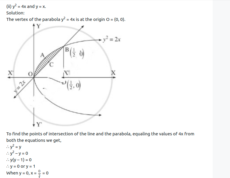 Maharashtra Board Solutions Class 12-Arts & Science Maths (Part 2): Chapter 5- Application of Definite Integration Ex 5.1