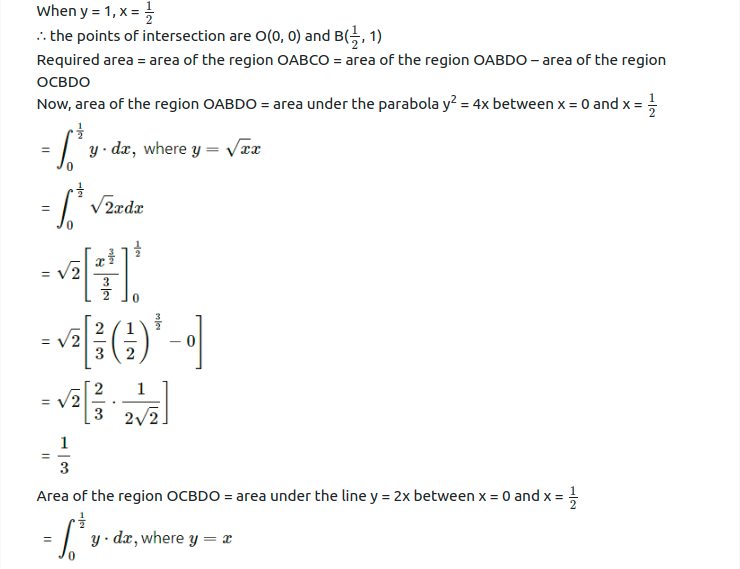 Maharashtra Board Solutions Class 12-Arts & Science Maths (Part 2): Chapter 5- Application of Definite Integration Ex 5.1