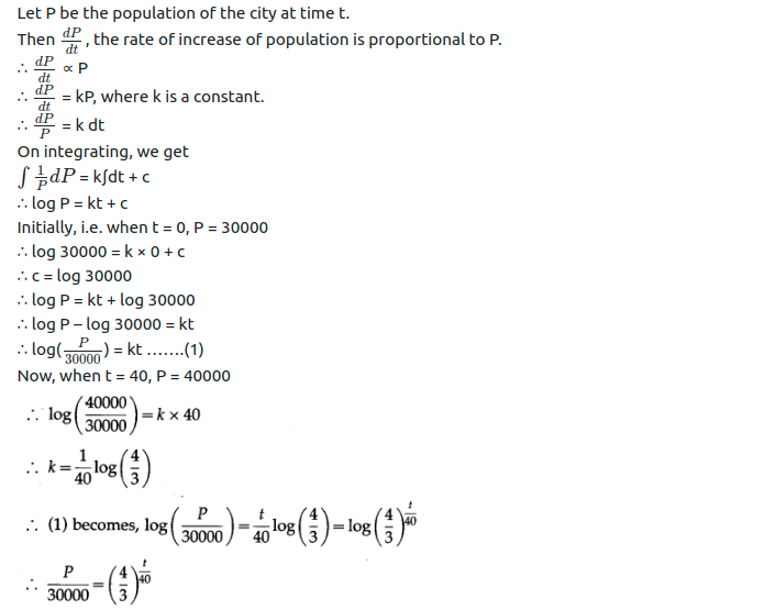 Maharashtra Board Solutions Class 12-Arts & Science Maths (Part 2): Chapter 6- Differential Equations Ex 6.6