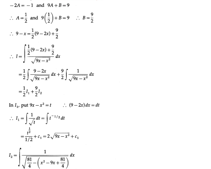 Maharashtra Board Solutions Class 12-Arts & Science Maths (Part 2): Chapter 3- Indefinite Integration Ex 3.2 (C)