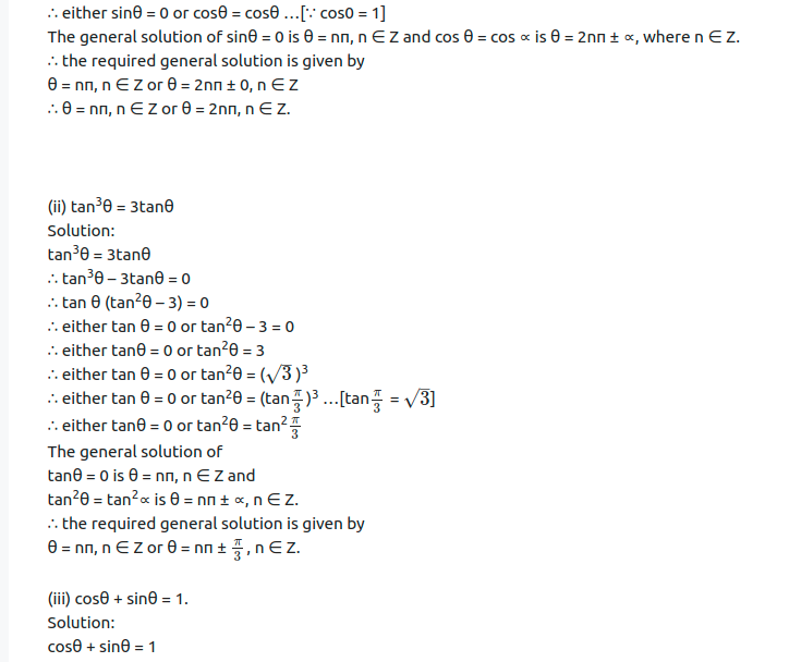 Maharashtra Board Solutions Class 12-Arts & Science Maths (Part 1): Chapter 3- Trigonometric Functions Ex 3.1
