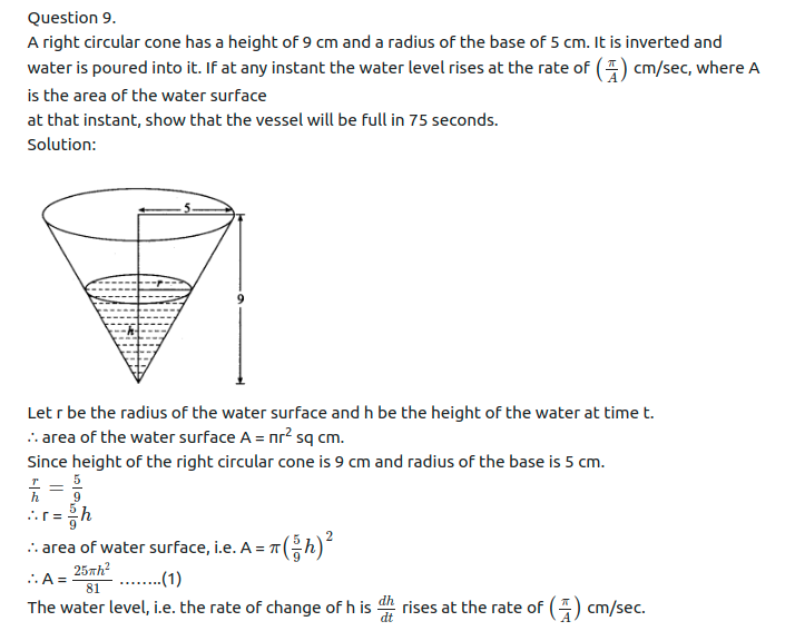 Maharashtra Board Solutions Class 12-Arts & Science Maths (Part 2): Chapter 6- Differential Equations Ex 6.6