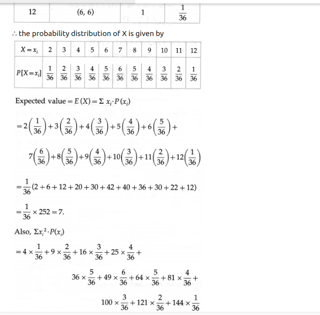 Maharashtra Board Solutions Class 12-Arts & Science Maths (Part 2): Chapter 7- Probability Distributions Ex 7.1