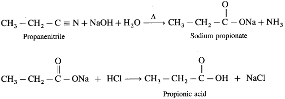 Maharashtra Board Solutions Class 12 Chemistry: Chapter 12- Aldehydes, Ketones and Carboxylic Acids Question 1
