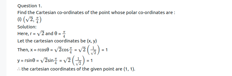 Maharashtra Board Solutions Class 12-Arts & Science Maths (Part 1): Chapter 3- Trigonometric Functions Ex 3.2