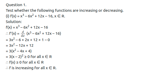 Maharashtra Board Solutions Class 12-Arts & Science Maths (Part 2): Chapter 2- Applications of Derivatives Ex 2.4