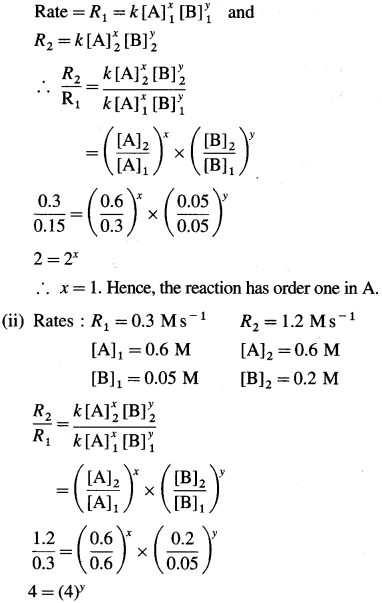 Maharashtra Board Solutions Class 12 Chemistry: Chapter 6- Chemical Kinetics Question 3.xvi
