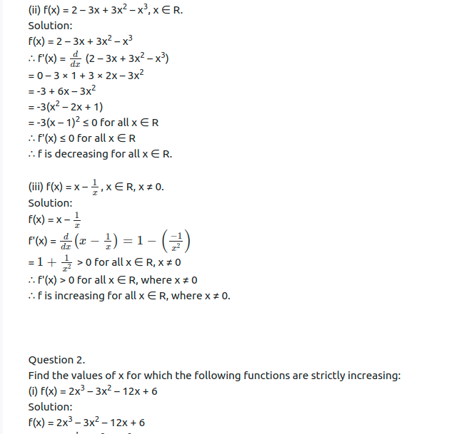 Maharashtra Board Solutions Class 12-Arts & Science Maths (Part 2): Chapter 2- Applications of Derivatives Ex 2.4
