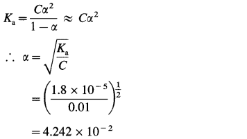 Maharashtra Board Solutions Class 12 Chemistry: Chapter 3- Ionic Equilibria Question 1. iv
