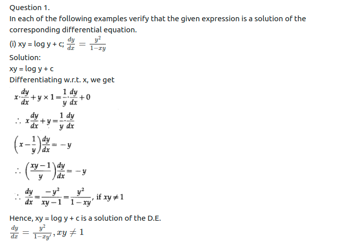 Maharashtra Board Solutions Class 12-Arts & Science Maths (Part 1): Chapter 6- Line and Plane Ex 6.3