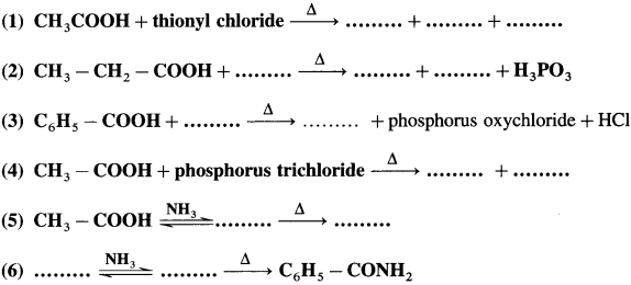 Maharashtra Board Solutions Class 12 Chemistry: Chapter 12- Aldehydes, Ketones and Carboxylic Acids Question
