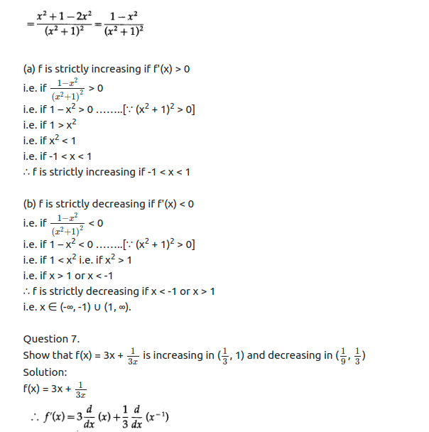 Maharashtra Board Solutions Class 12-Arts & Science Maths (Part 2): Chapter 2- Applications of Derivatives Ex 2.4