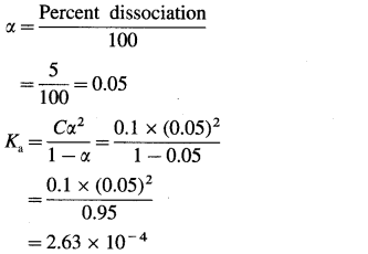 Maharashtra Board Solutions Class 12 Chemistry: Chapter 3- Ionic Equilibria Question 3.vi