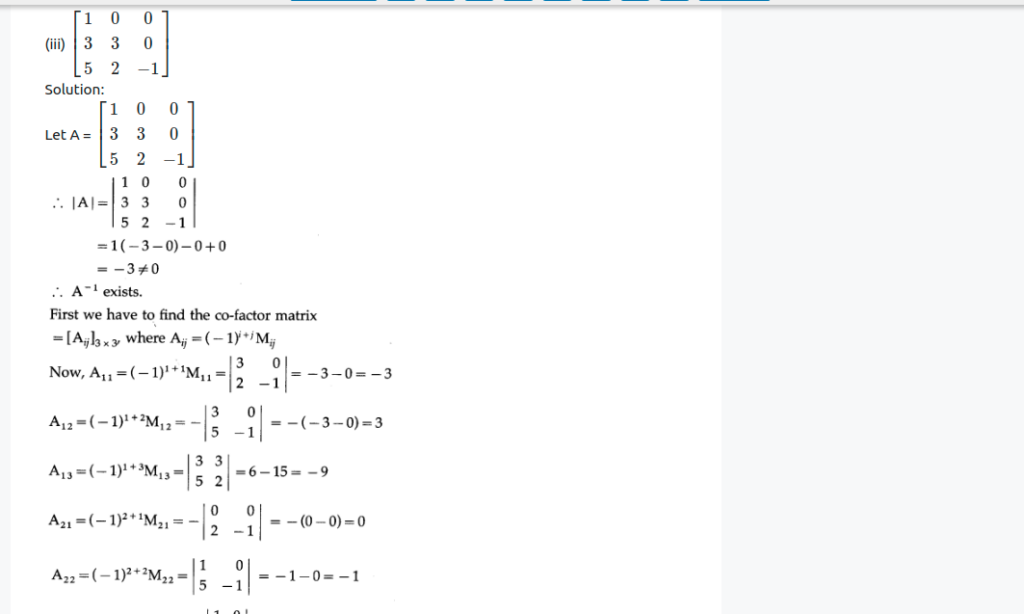 Maharashtra Board Solutions Class 12-Arts & Science Maths (Part 1): Chapter 2- Matrices