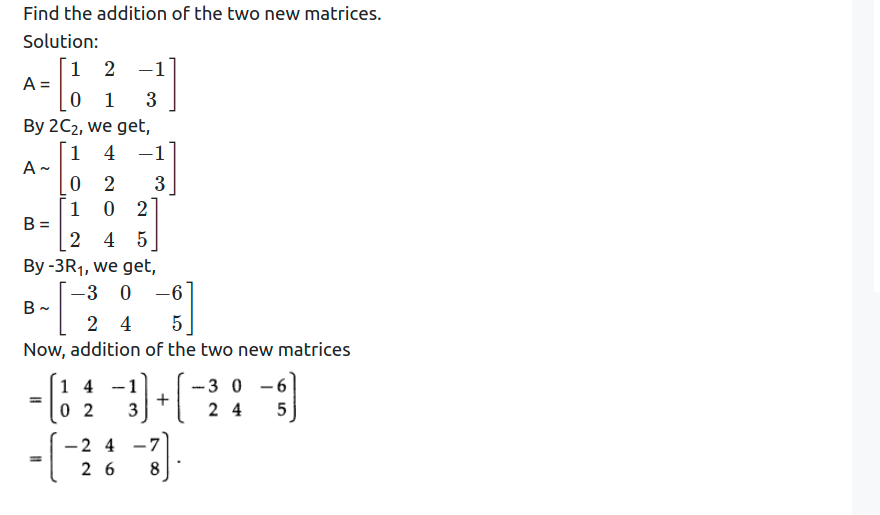 Maharashtra Board Solutions Class 12-Arts & Science Maths (Part 1): Chapter 2- Matrices