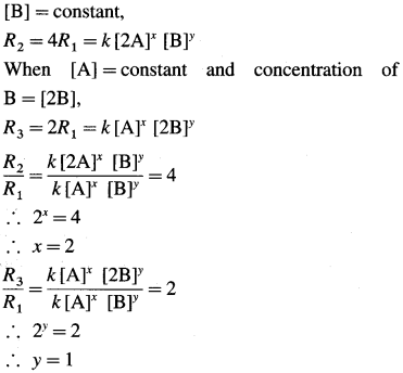 Maharashtra Board Solutions Class 12 Chemistry: Chapter 6- Chemical Kinetics Question 1