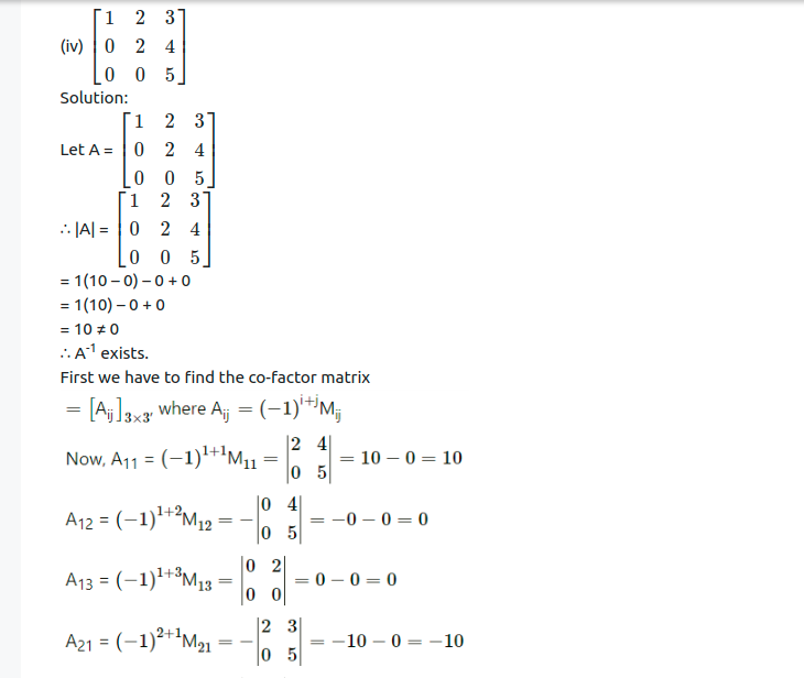 Maharashtra Board Solutions Class 12-Arts & Science Maths (Part 1): Chapter 2- Matrices