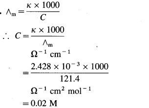 Maharashtra Board Solutions Class 12 Chemistry: Chapter 5- Electrochemistry Question 1