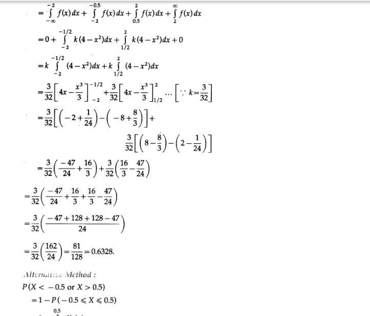 Maharashtra Board Solutions Class 12-Arts & Science Maths (Part 2): Chapter 7- Probability Distributions Ex 7.2