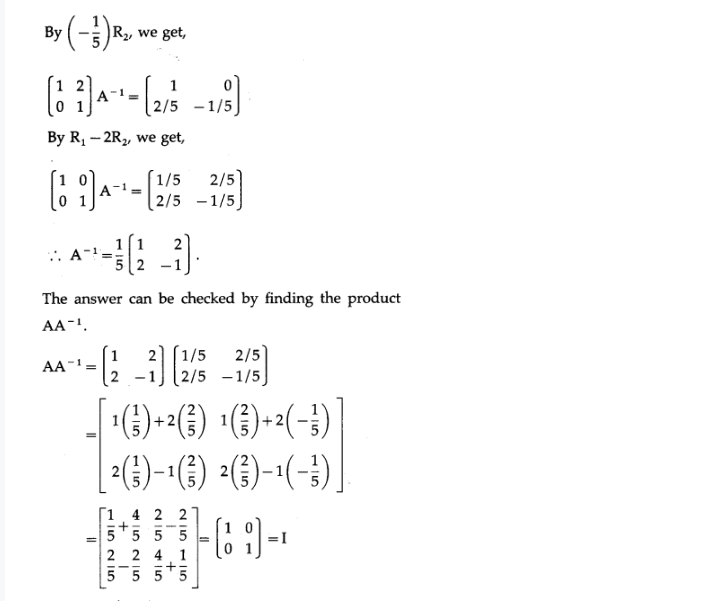 Maharashtra Board Solutions Class 12-Arts & Science Maths (Part 1): Chapter 2- Matrices