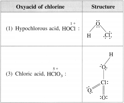Maharashtra Board Solutions Class 12 Chemistry: Chapter 7- Elements of Groups 16, 17 and 18 Question 3.xiv
