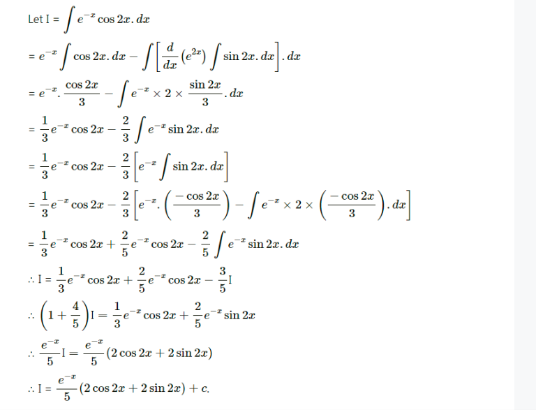 Maharashtra Board Solutions Class 12-Arts & Science Maths (Part 2): Chapter 3- Indefinite Integration Ex 3.3