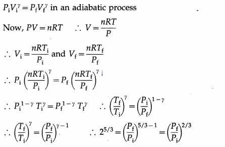Maharashtra Board Solutions Class 12 Physics: Chapter 4- Thermodynamics Question 9