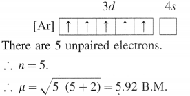Maharashtra Board Solutions Class 12 Chemistry: Chapter 8- Transition and Inner Transition Elements Question 1