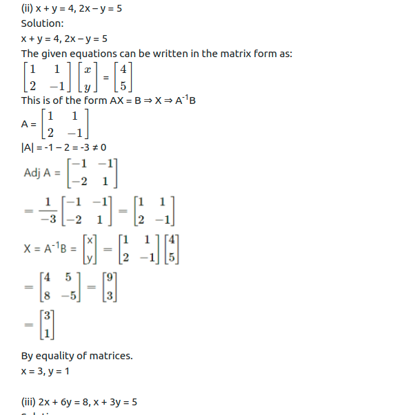 Maharashtra Board Solutions Class 12-Arts & Science Maths (Part 1): Chapter 2- Matrices