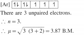 Maharashtra Board Solutions Class 12 Chemistry: Chapter 8- Transition and Inner Transition Elements Question 1