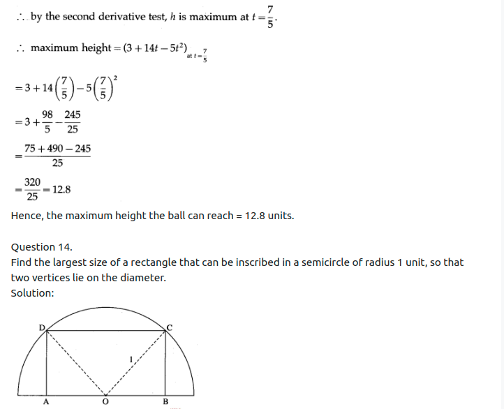 Maharashtra Board Solutions Class 12-Arts & Science Maths (Part 2): Chapter 2- Applications of Derivatives Ex 2.4