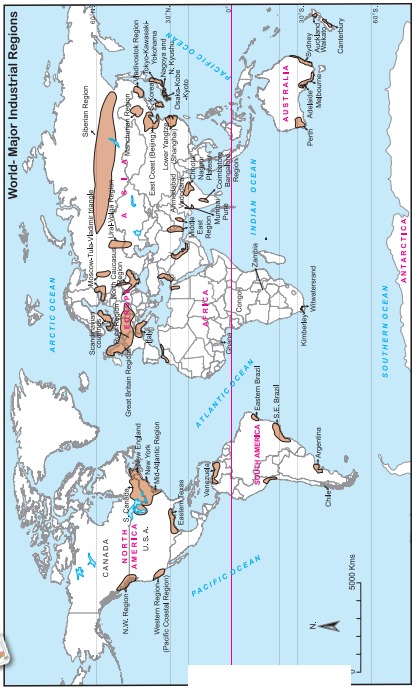Maharashtra Board Solutions Class 12-Geography: Chapter 5- Secondary Economic Activities Question 1
